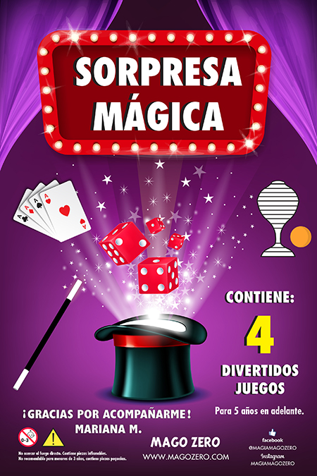 kit de magia niños