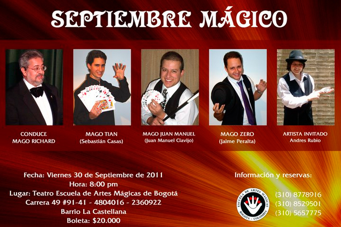  show de magia septiembre mágico